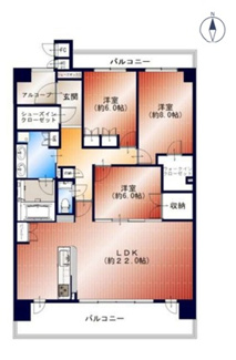 【間取り】 | ワコーレ芦屋クラウンズ