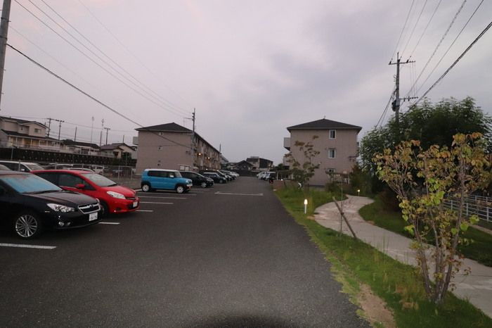 サンハイム須屋　A棟の駐車場