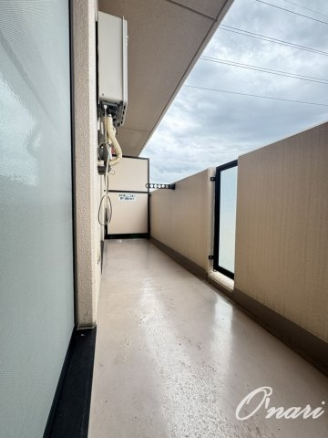 グランドゥール緑ヶ丘のバルコニー