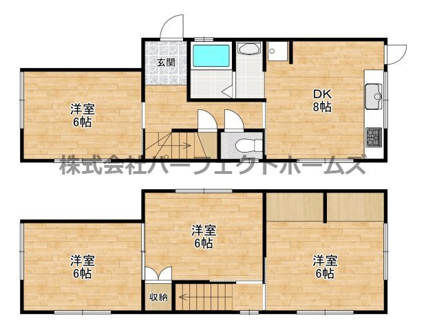 星丘2丁目戸建　賃貸の間取り