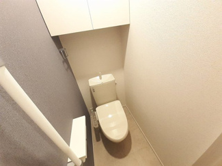 【トイレ】 | ハウオリエルア | 落ち着いた色調のトイレです