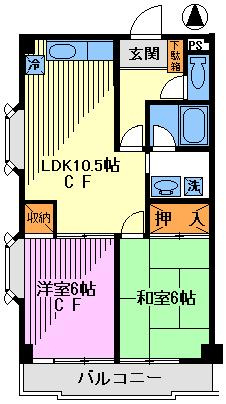 【間取り】 | プラザドエル