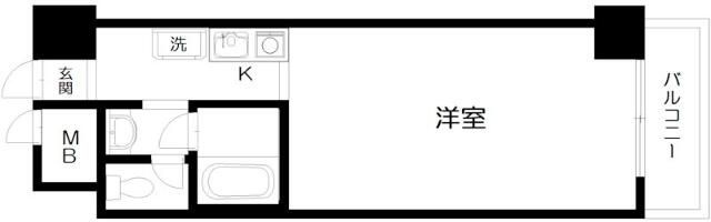 日神プラザ中目黒の間取り