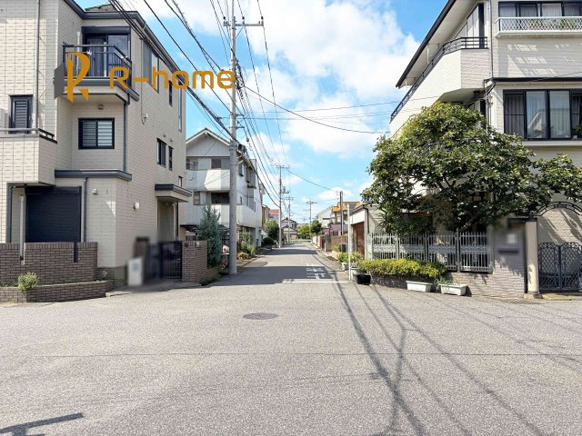 流山市南流山7丁目　新築戸建て　B号棟の前面道路含む現地写真|周辺環境も併せて案内致します！
ぜひ現地へお越しください♪