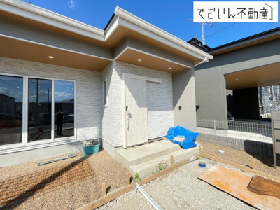 【前面道路含む現地写真】 | 伊勢崎市堀下町  【平屋】新築住宅 | 現地(2026年8月撮影)
