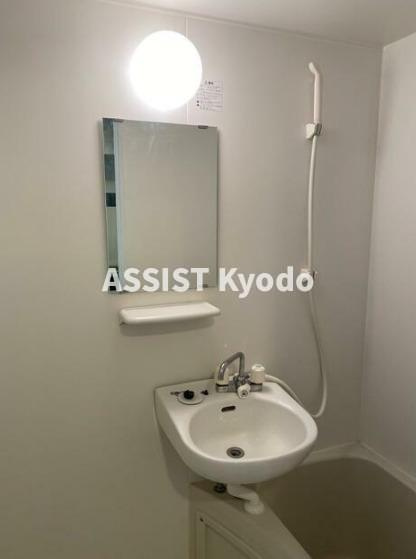 世田谷区経堂５丁目の賃貸マンションの浴室