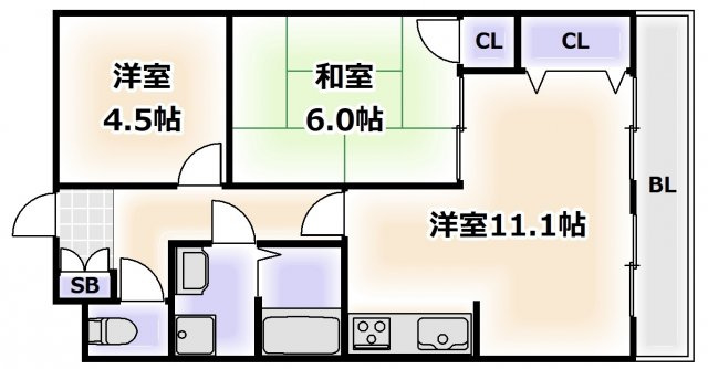 【間取り】 | DO夕陽丘