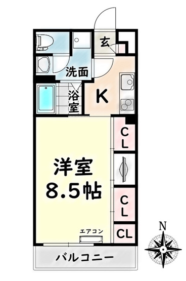 【間取り】 | リブリ・鳥栖【名古屋市賃貸・AL付き】