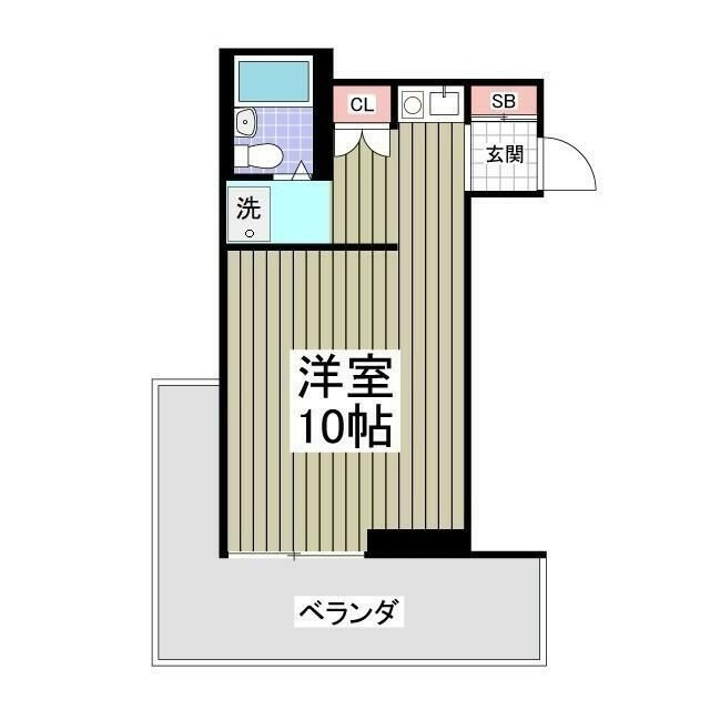 サルーテ熊谷の間取り