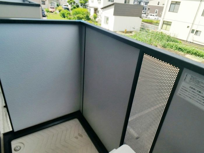 セジュールベリーのバルコニー