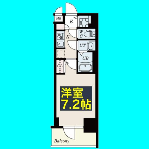 S-RESIDENCE名駅太閤の間取り
