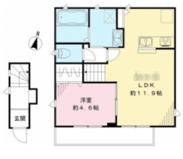 【間取り】 | クレストS