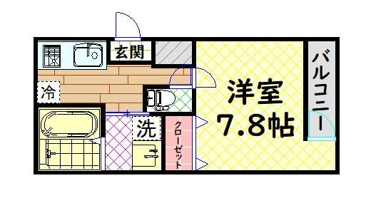 【間取り】 | フジパレス堺北向陽町