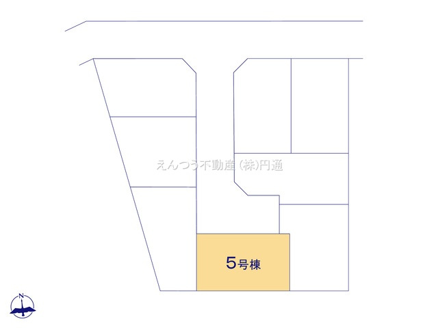 ブルーミングガーデン春田野2丁目の区画図
