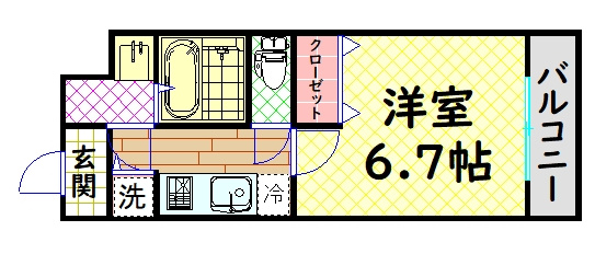 【間取り】 | ピリアなかもず