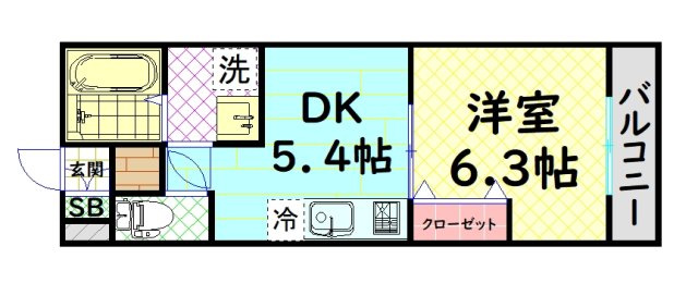 【間取り】 | エスファーレ浜寺