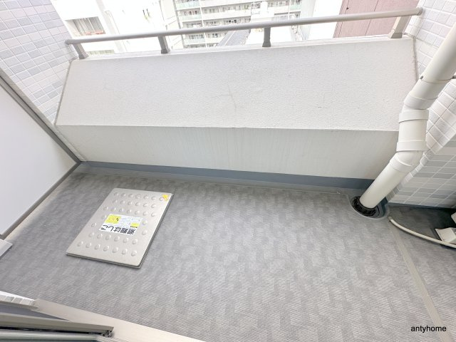 ガリレイ新町　仲介手数料無料のバルコニー