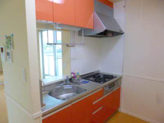グレイスフル橘 Ａ棟のキッチン