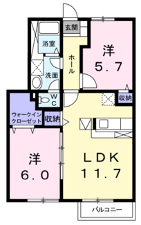 【間取り】 | オーブソレイユ | 間取りです。