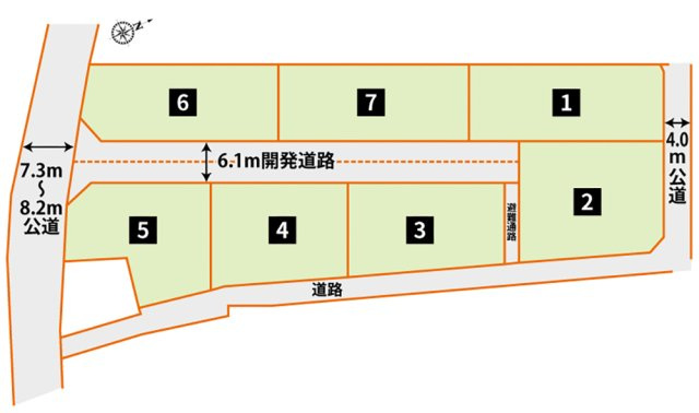 【区画図】