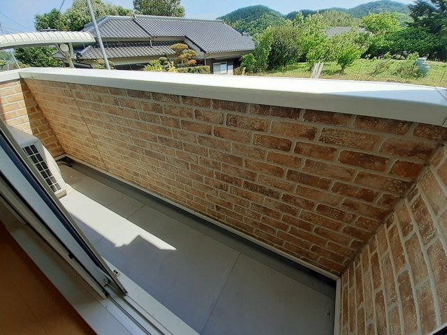 メゾン　プレジィールのバルコニー