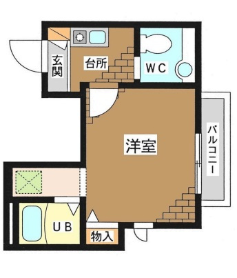 Y・Kコート（ワイケイコート）の間取り