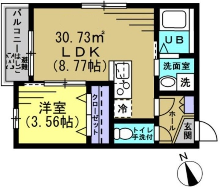 YR新松戸の間取り