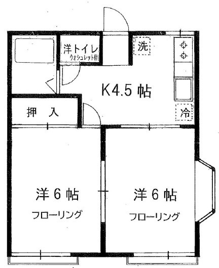 サニーフォレストテラスの間取り