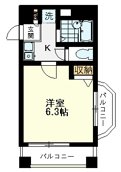 【間取り】 | パレステージ西国分寺