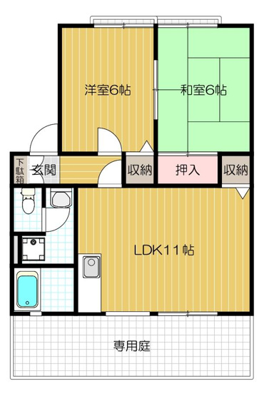 【間取り】 | ソレール桜丘