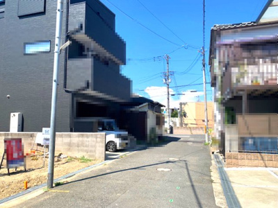 【前面道路含む現地写真】 | 堺市堺区緑ヶ丘北町二丁1期 | 教育施設が徒歩圏内に揃い、子育て世帯にもオススメ！物件に関するお問い合わせはお気軽にどうぞ。(2026年8月撮影)