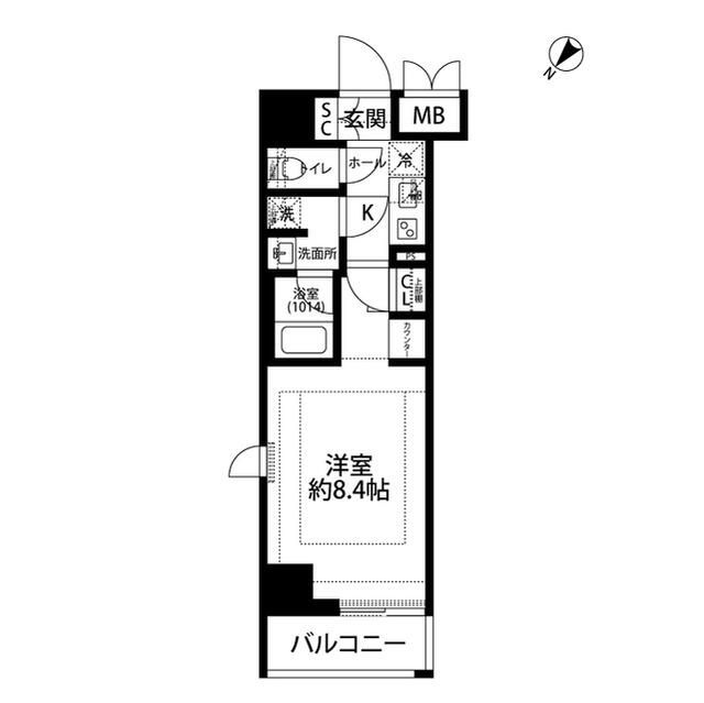 プレール・ドゥーク大塚の間取り