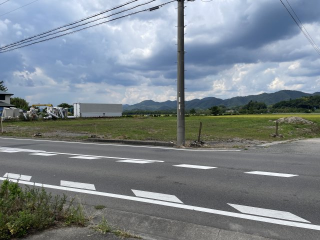 丹波篠山市八上内の売地の外観