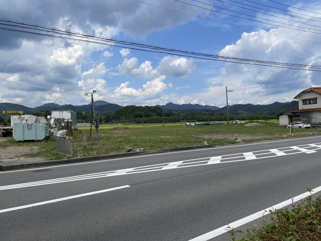 丹波篠山市八上内の売地の外観