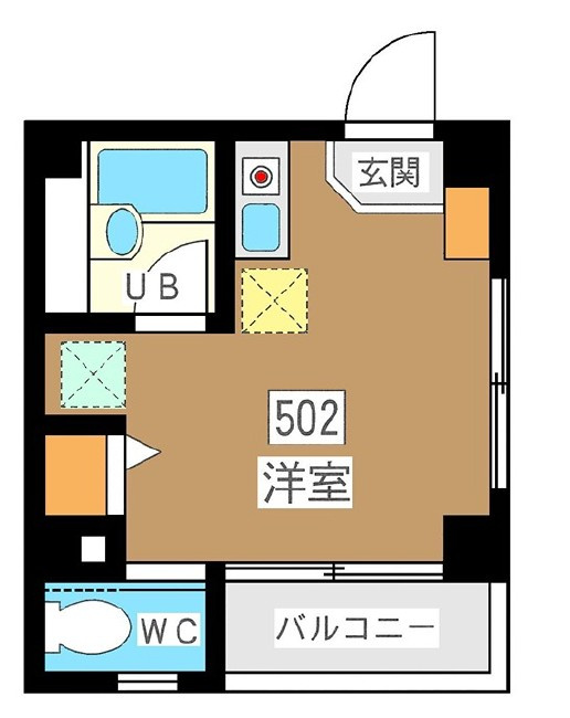 プティ　コッフルの間取り