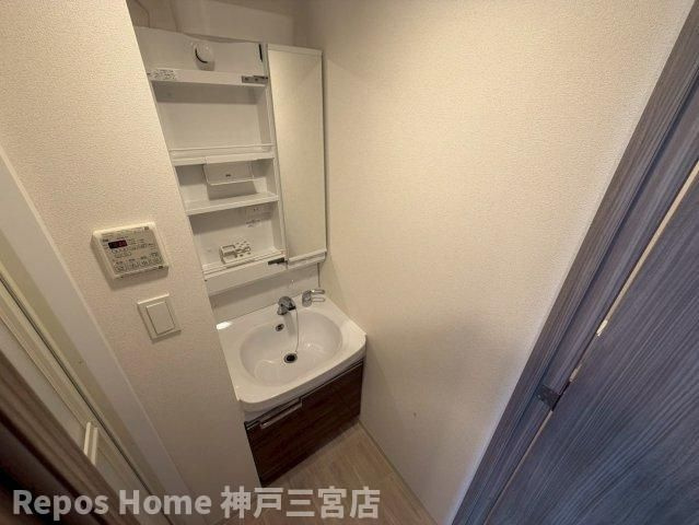 プレサンス神戸キュリオの洗面所