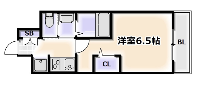 【間取り】 | エステムコート難波Ⅴブロード
