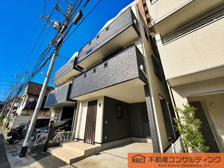 神戸市灘区新在家南町2丁目　中古戸建の地図