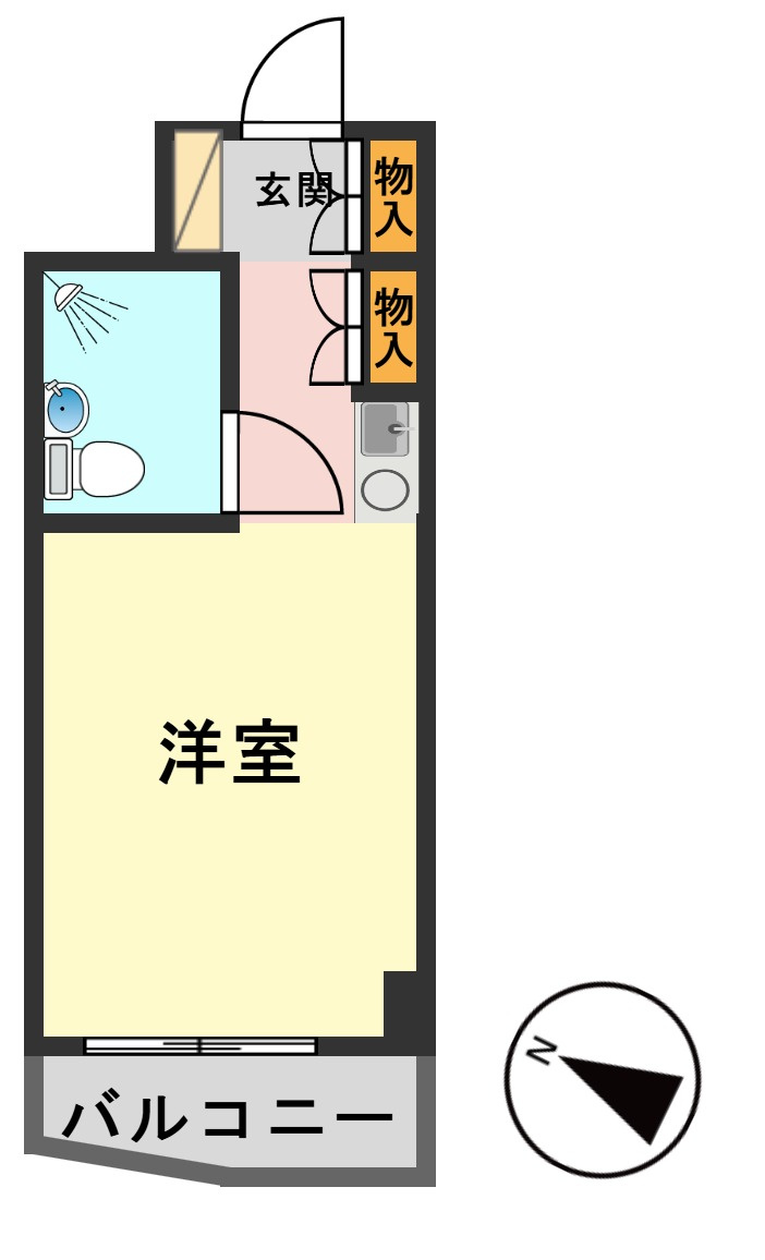 ライオンズマンション西小岩第3の間取り