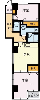 【間取り】 | ジャネス菊水  | 間取りです。