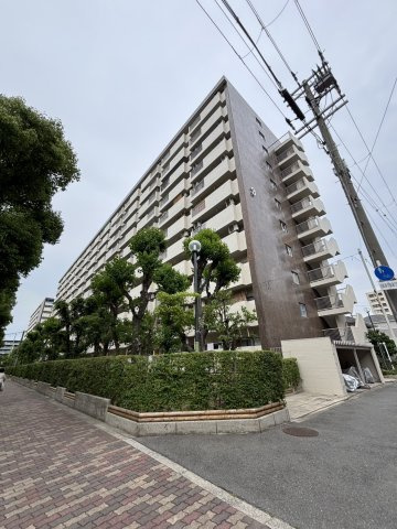 すみれ橋第二コーポ三号棟の外観