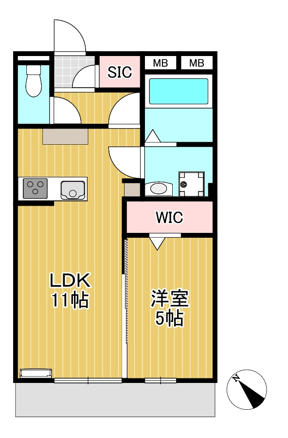リビエールセレナの間取り