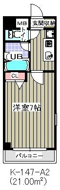 エスタブロ(K-147)の間取り