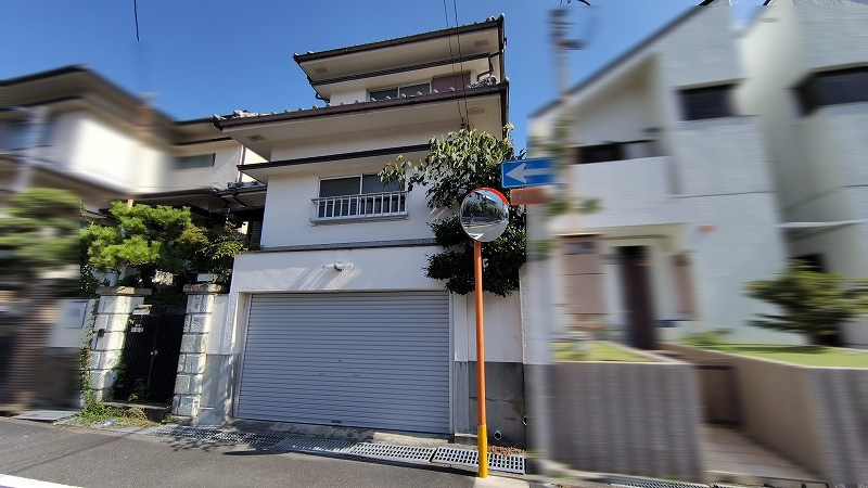 桜井１丁目　建築条件なし土地の外観