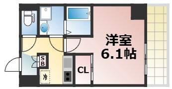 【間取り】 | レオンヴァリエ天王寺北　仲介手数料無料