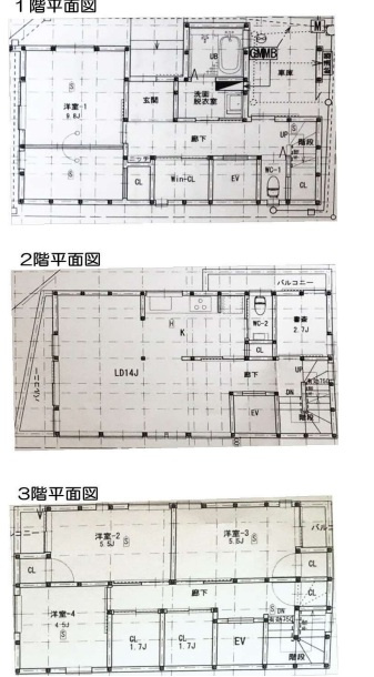 吹田市昭和町戸建 の間取り