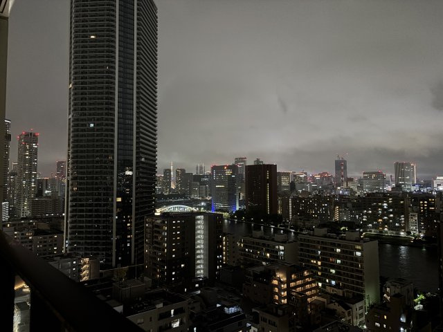 バルコニーからの眺望➀（夜）