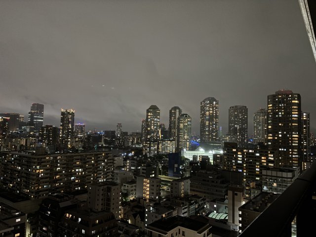 バルコニーからの眺望③（夜）