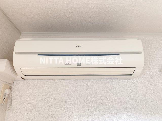プラシード野中Ｂの設備|エアコンがついています◎