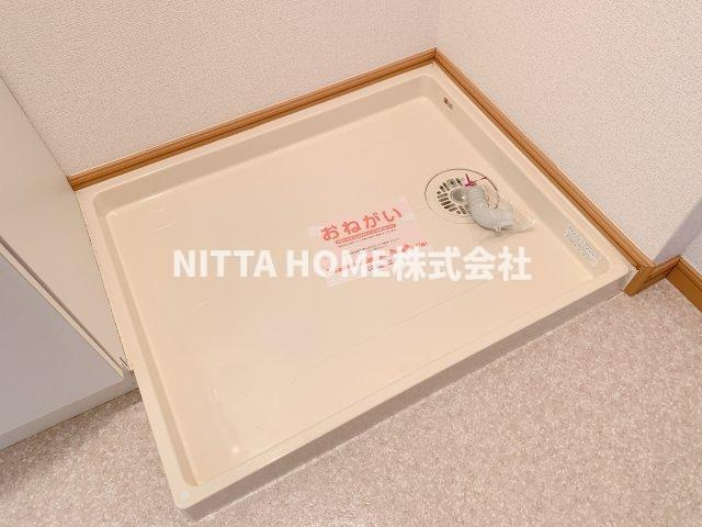 プラシード野中Ｂの洗面所|室内洗濯機置き場があります◇
